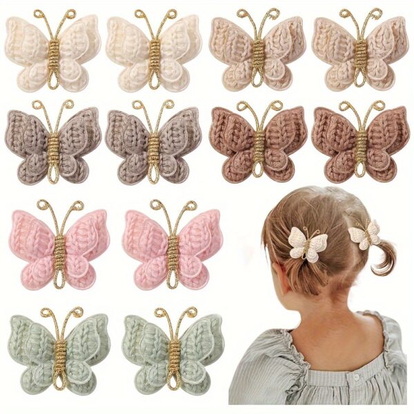 12st Boho Vlinder Haarspeldjes