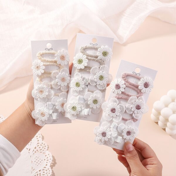Haaraccessoires bloemenhaarklemmen