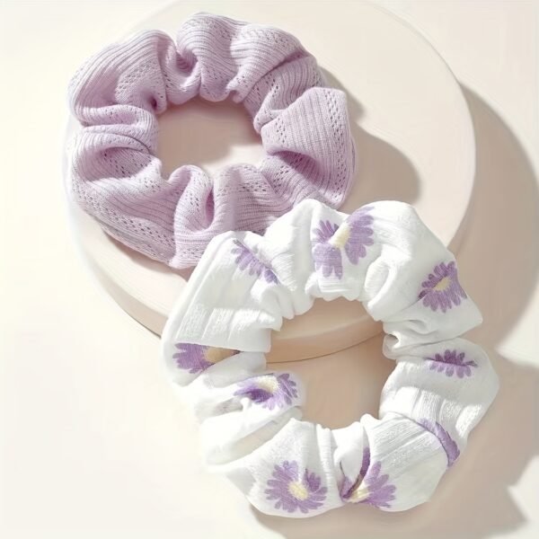 2 Stuks scrunchie