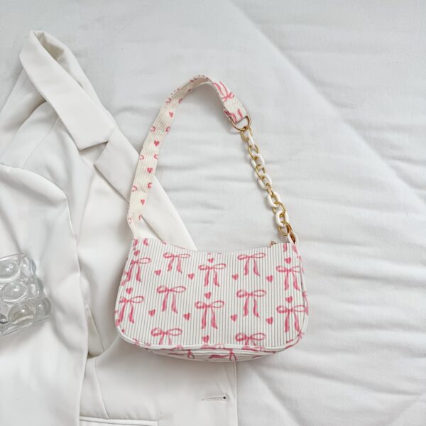 Handtas met Strikprint