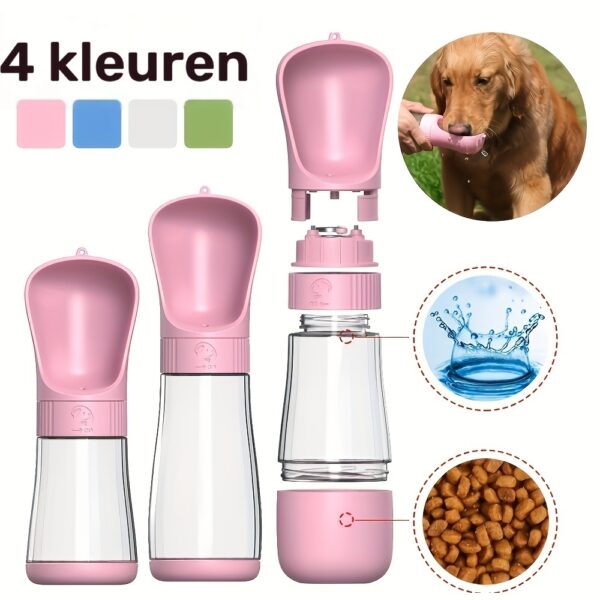 Waterfles en Voerbak